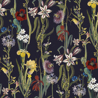 FLORA DELANICA Wallpaper - Midnight