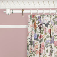FLORALIA Cotton Linen Curtain - Ecru