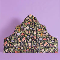 FLORALIA Gothic Arch Headboard - Noir