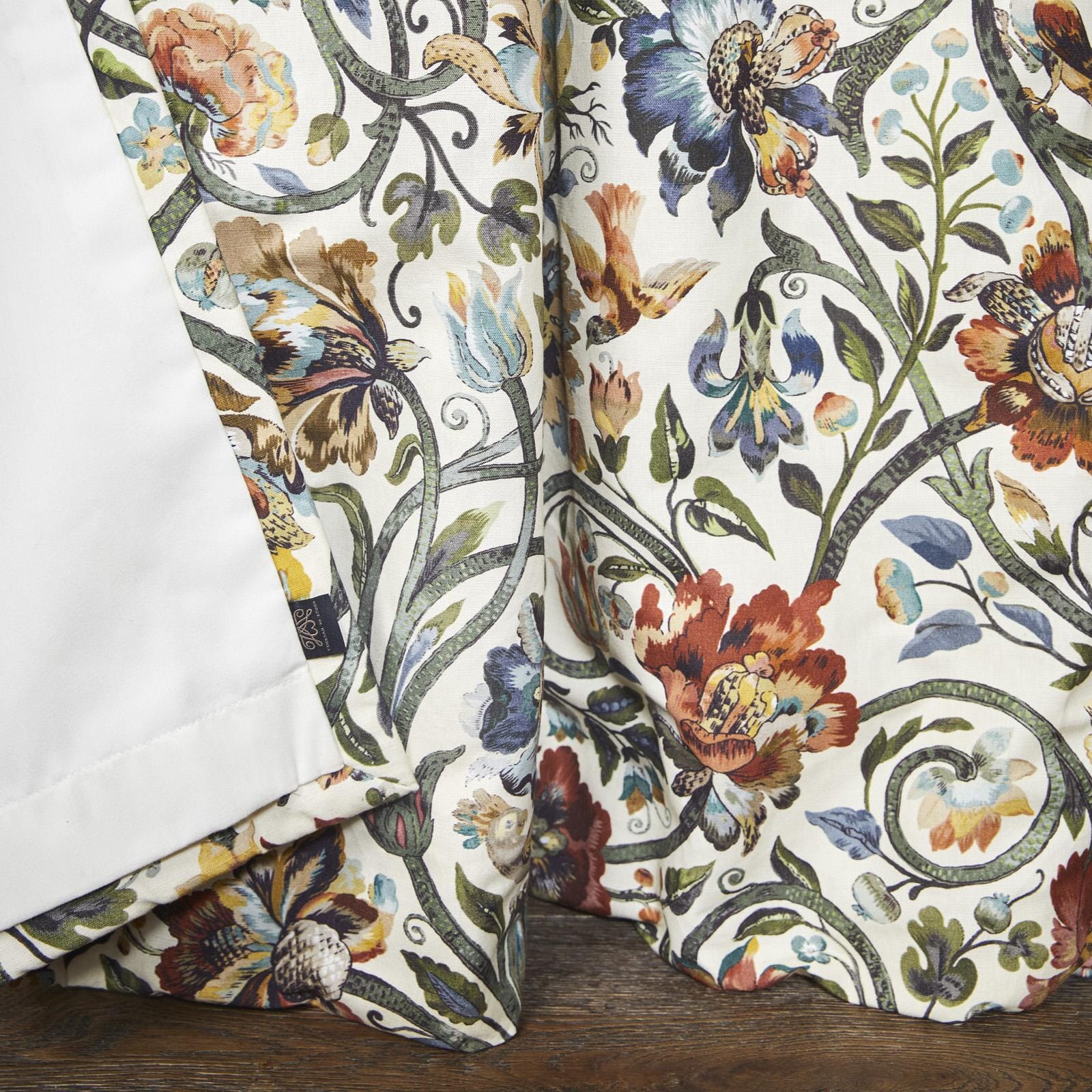 GAIA Cotton Linen Curtain - Ecru