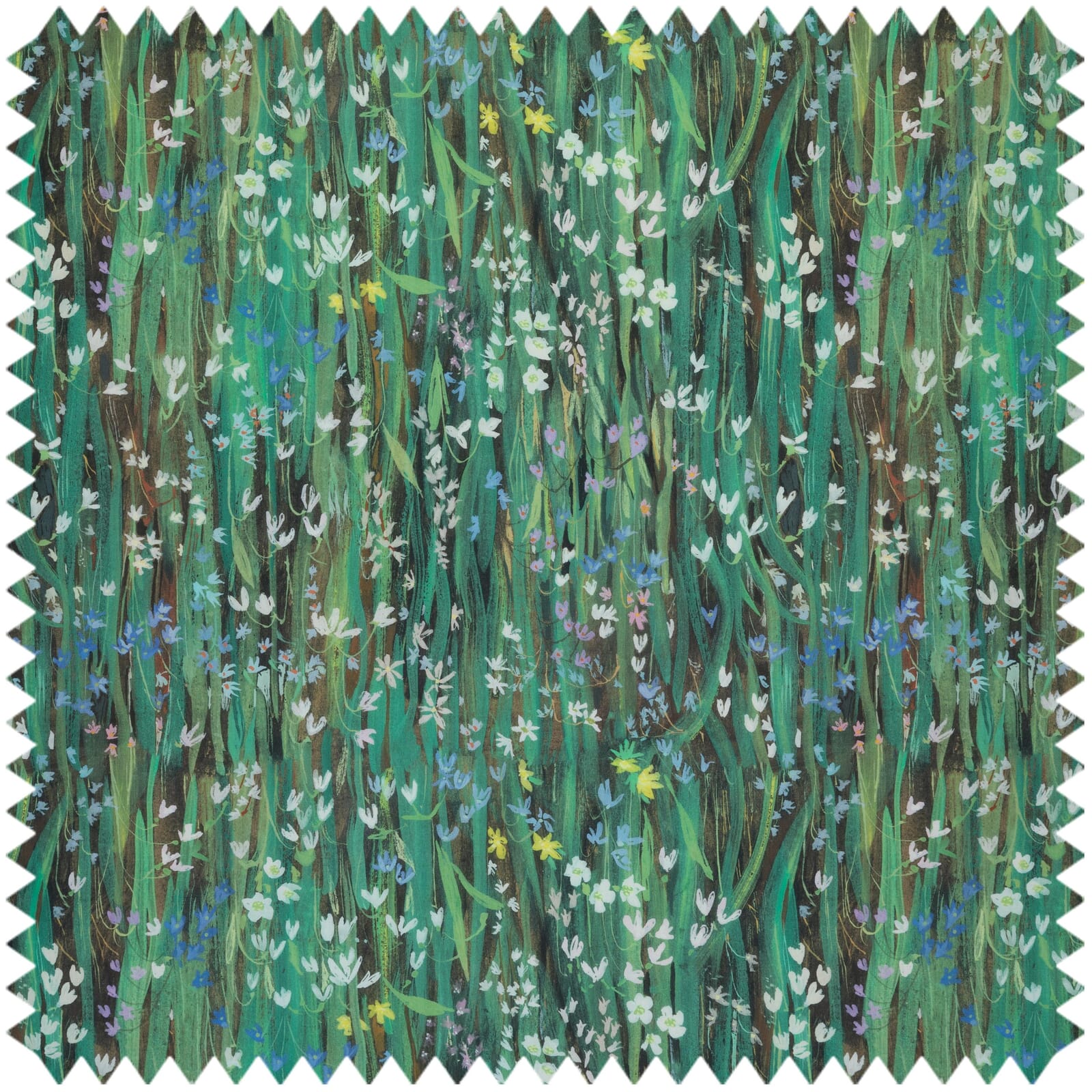 GALANTHI Cotton Linen - Viridis Sample