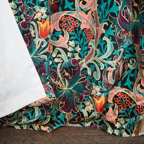 GOLDEN LILY Velvet Curtain - Apatite secondary image