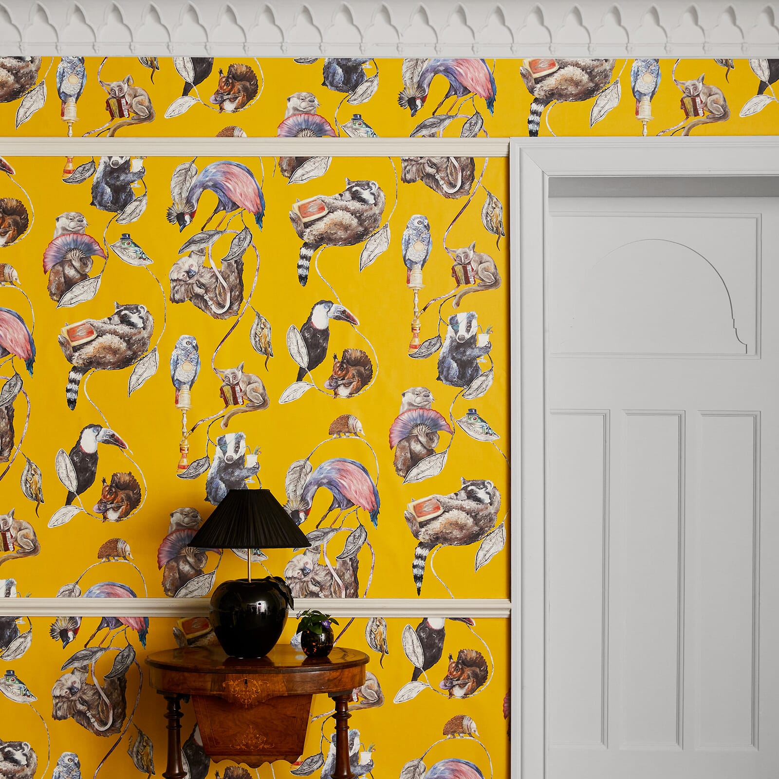 HACKNEY EMPIRE Wallpaper - Ochre