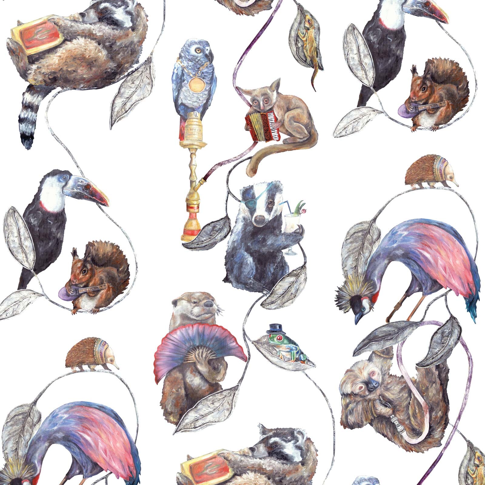 HACKNEY EMPIRE Wallpaper - White