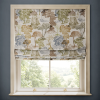 DENDROPHILIA Cotton Linen Blind - Delphinium