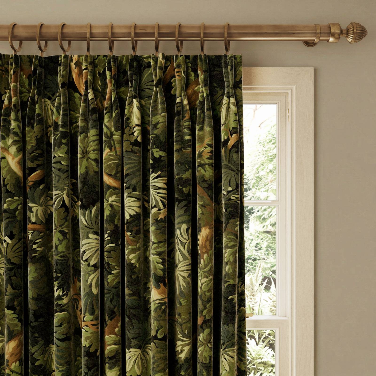 FORIS Velvet Curtain - Noir