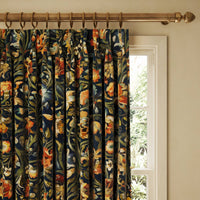 GAIA Velvet Curtain - Midnight