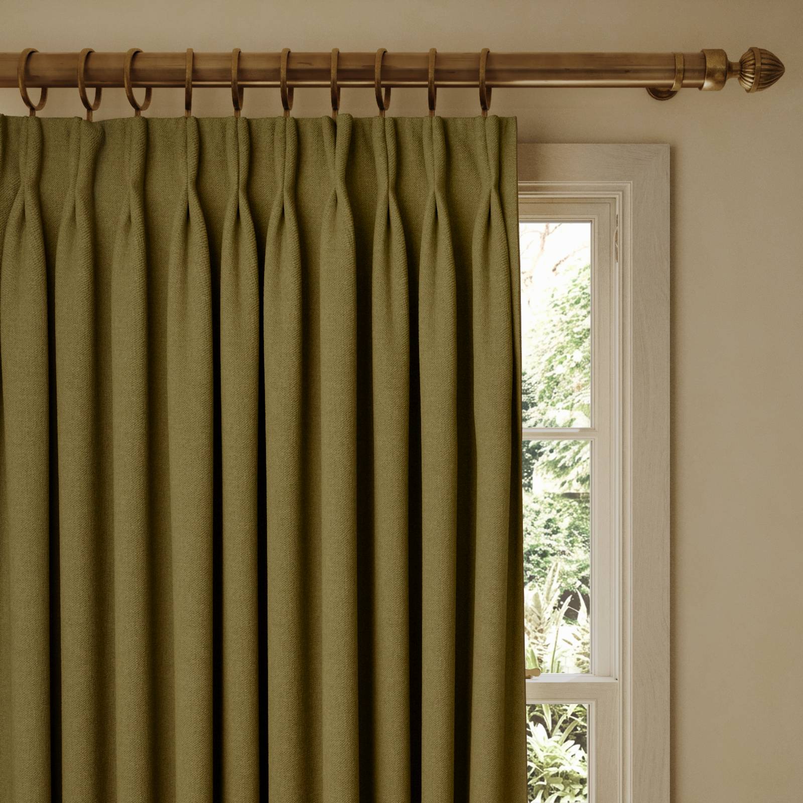 HEAVENLY HEMP Curtain - Apple