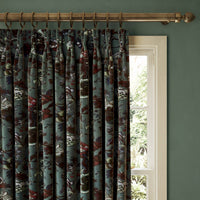 MAJORELLE Velvet Curtain - Petrol