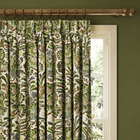 MOON GARDEN Cotton Linen Curtain - Verde
