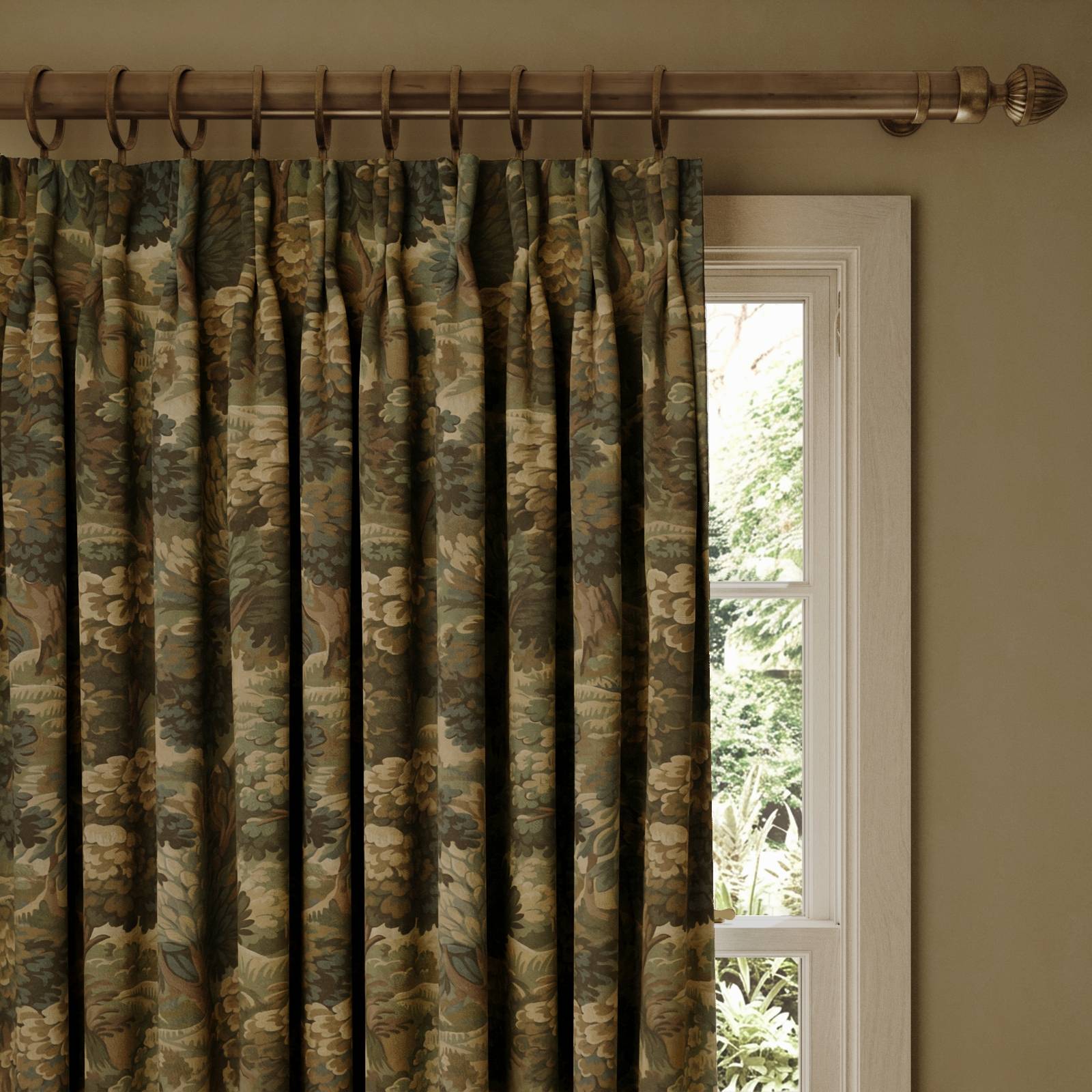 NEMOR Cotton Linen Curtain - Bronze