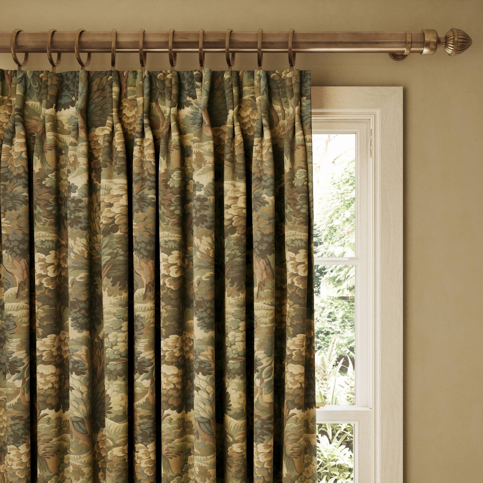 NEMOR Cotton Linen Curtain - Bronze