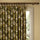 PALMERAL Cotton Linen Curtain - Off White & Green