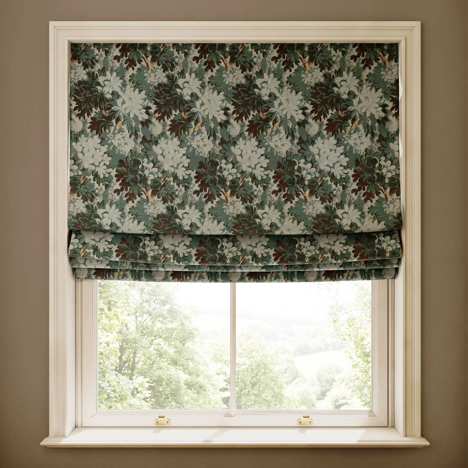 SILVA Jacquard Blind - Cerulean