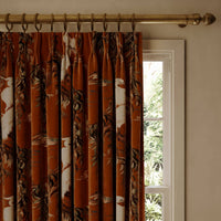 ZEUS Velvet Curtain - Tobacco