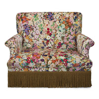 HOLLYHOCKS Velvet Loveseat - Spring