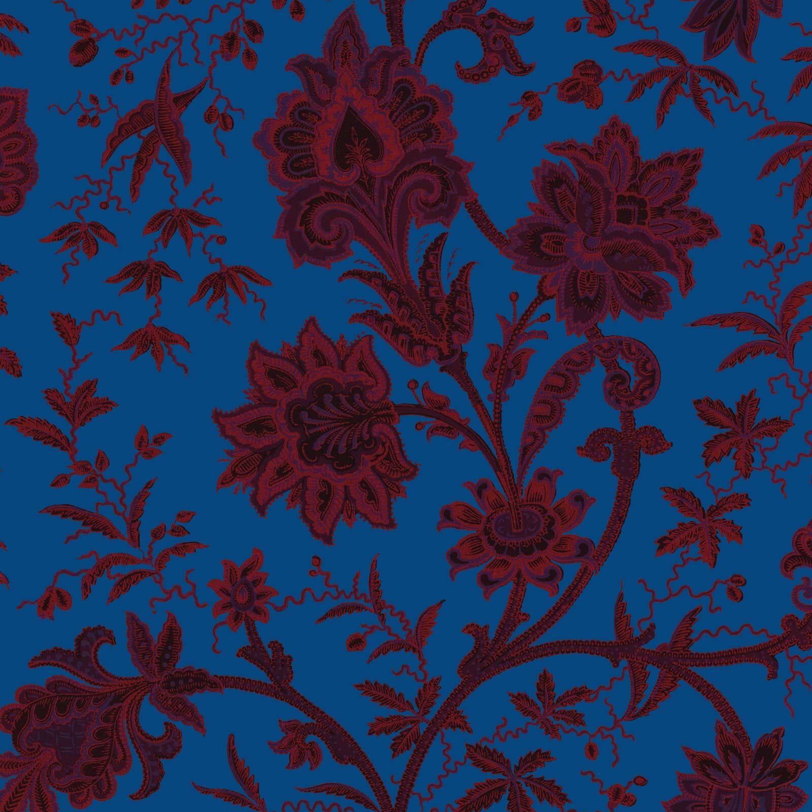 INDIENNE Wallpaper - Lapis Blue