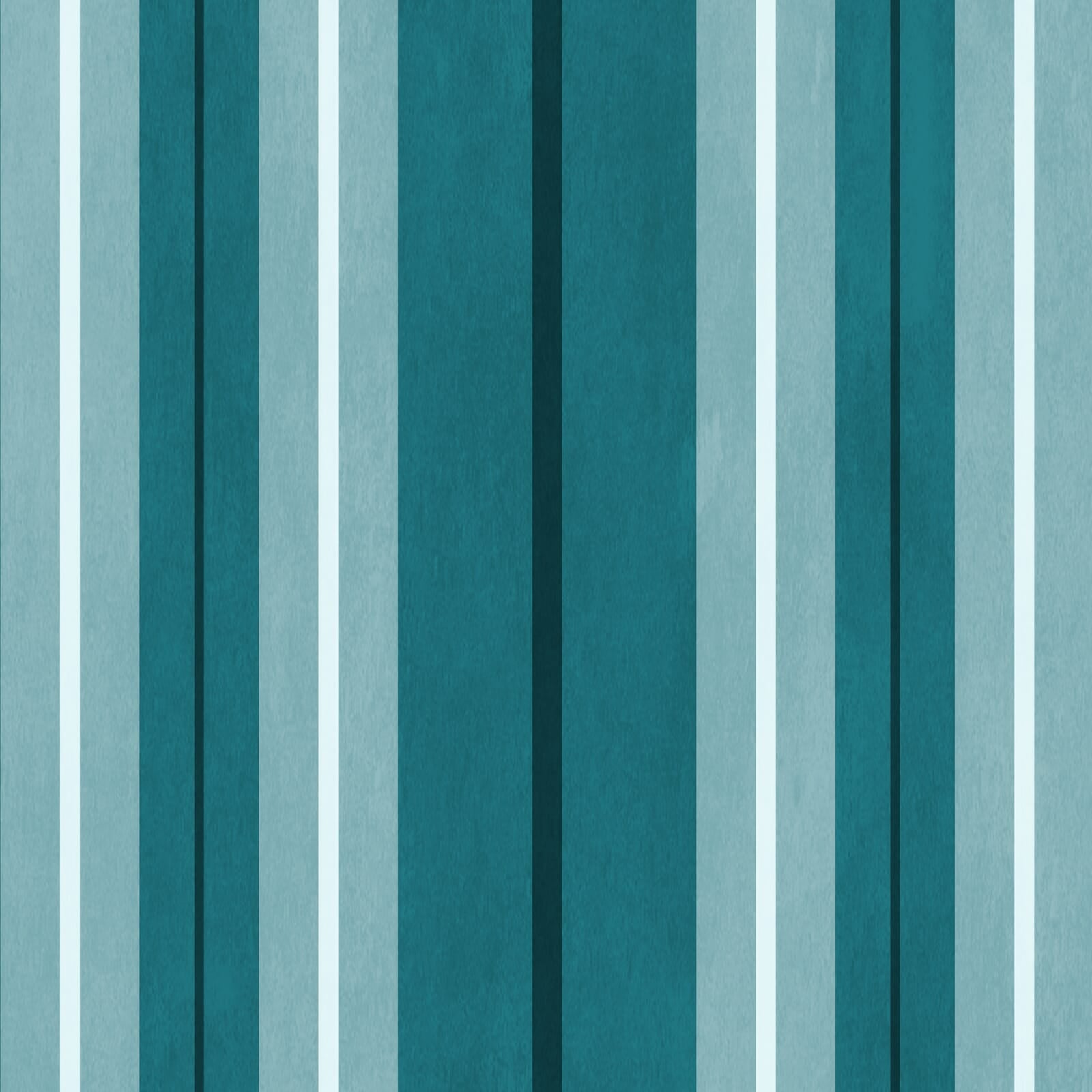LAURISTON STRIPE Wallpaper - Cerulean