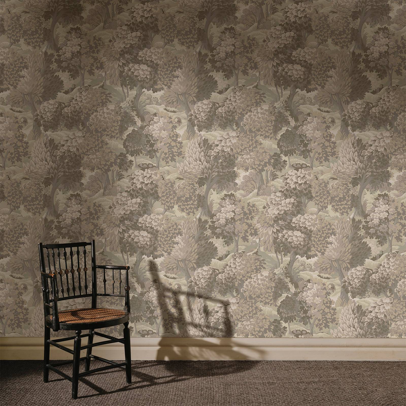 a chair in a room