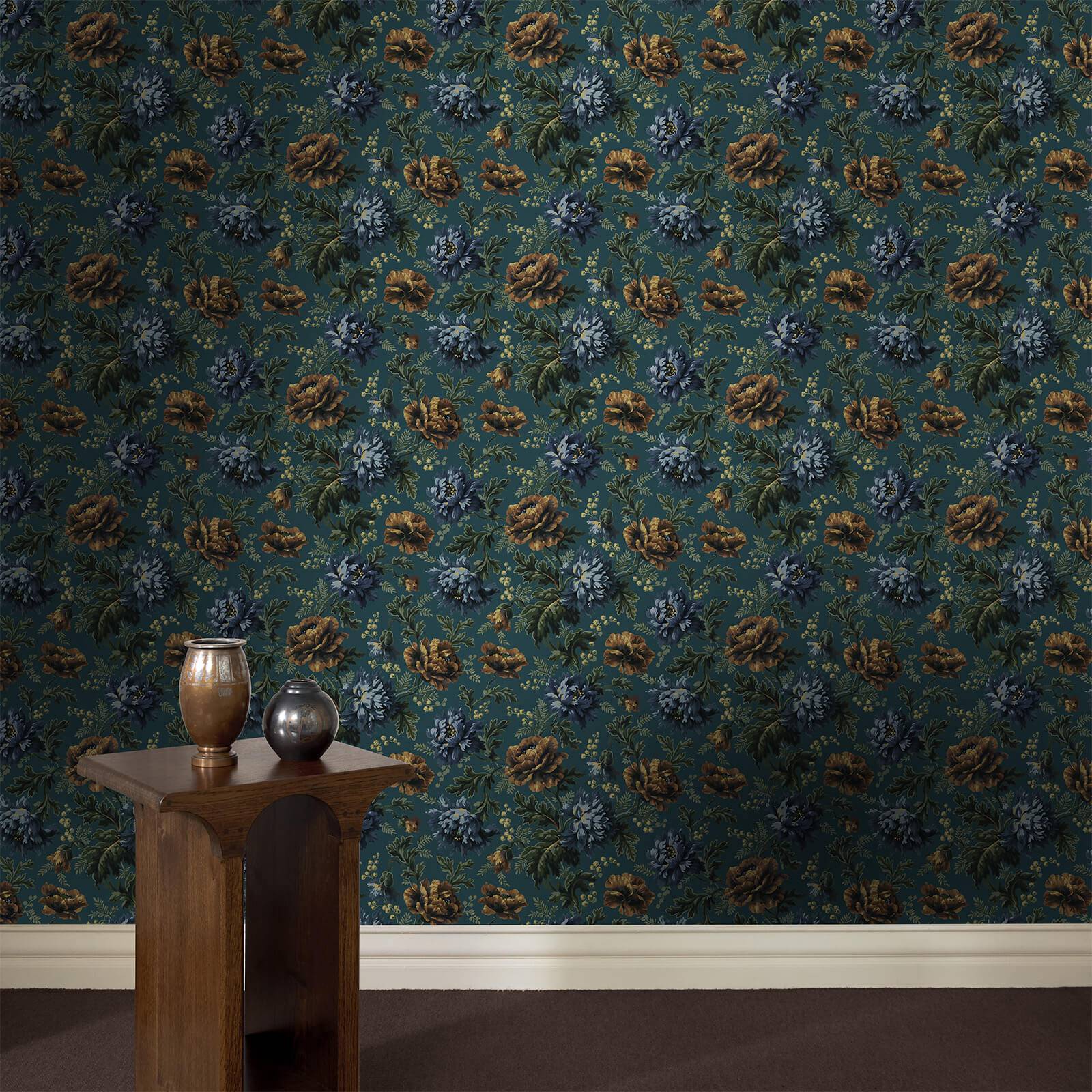 OPIA Wallpaper - Petrol