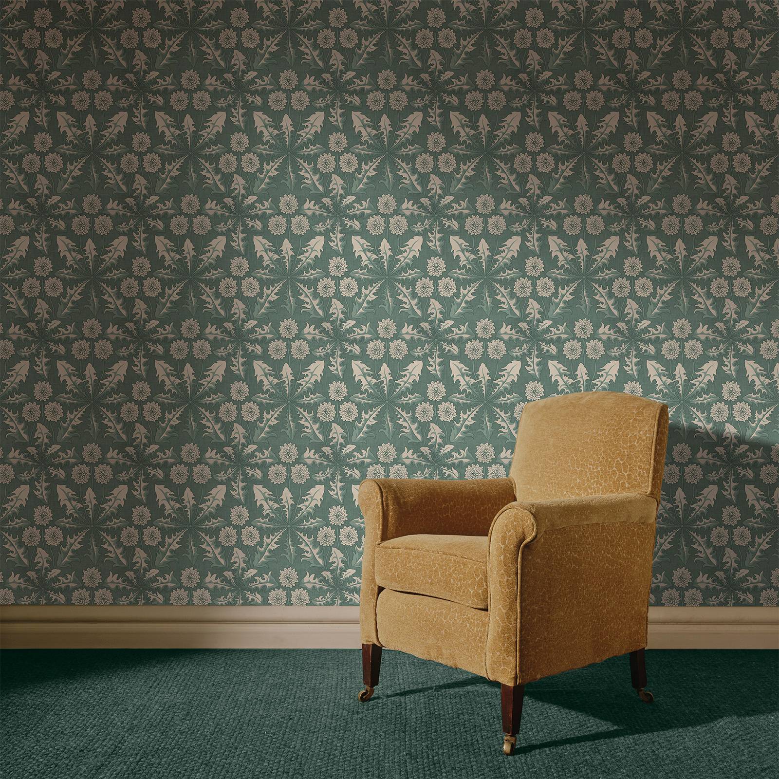 a chair in a room