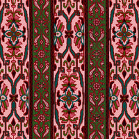 MAMOUNIA Wallpaper - Amaranth & Juniper Green
