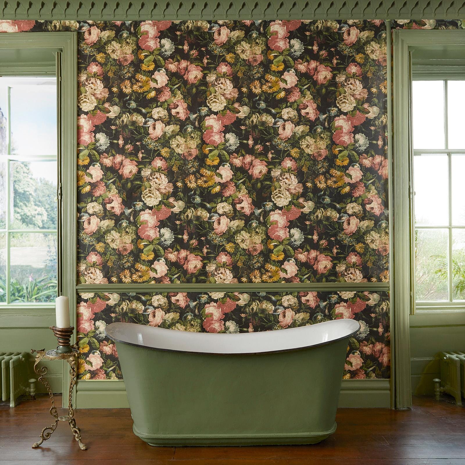 MIDNIGHT GARDEN Wallpaper - Multi