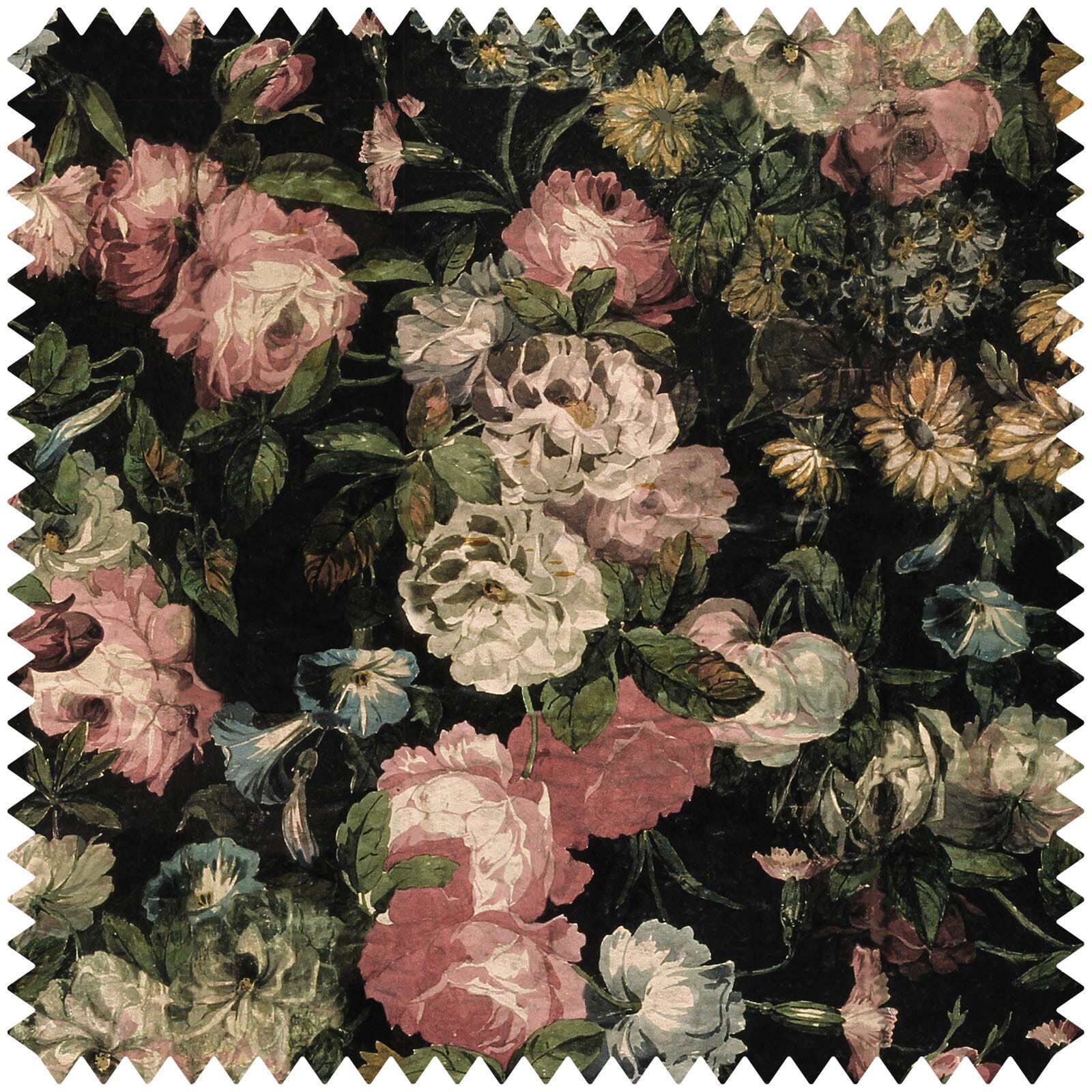 MIDNIGHT GARDEN Velvet - Multi