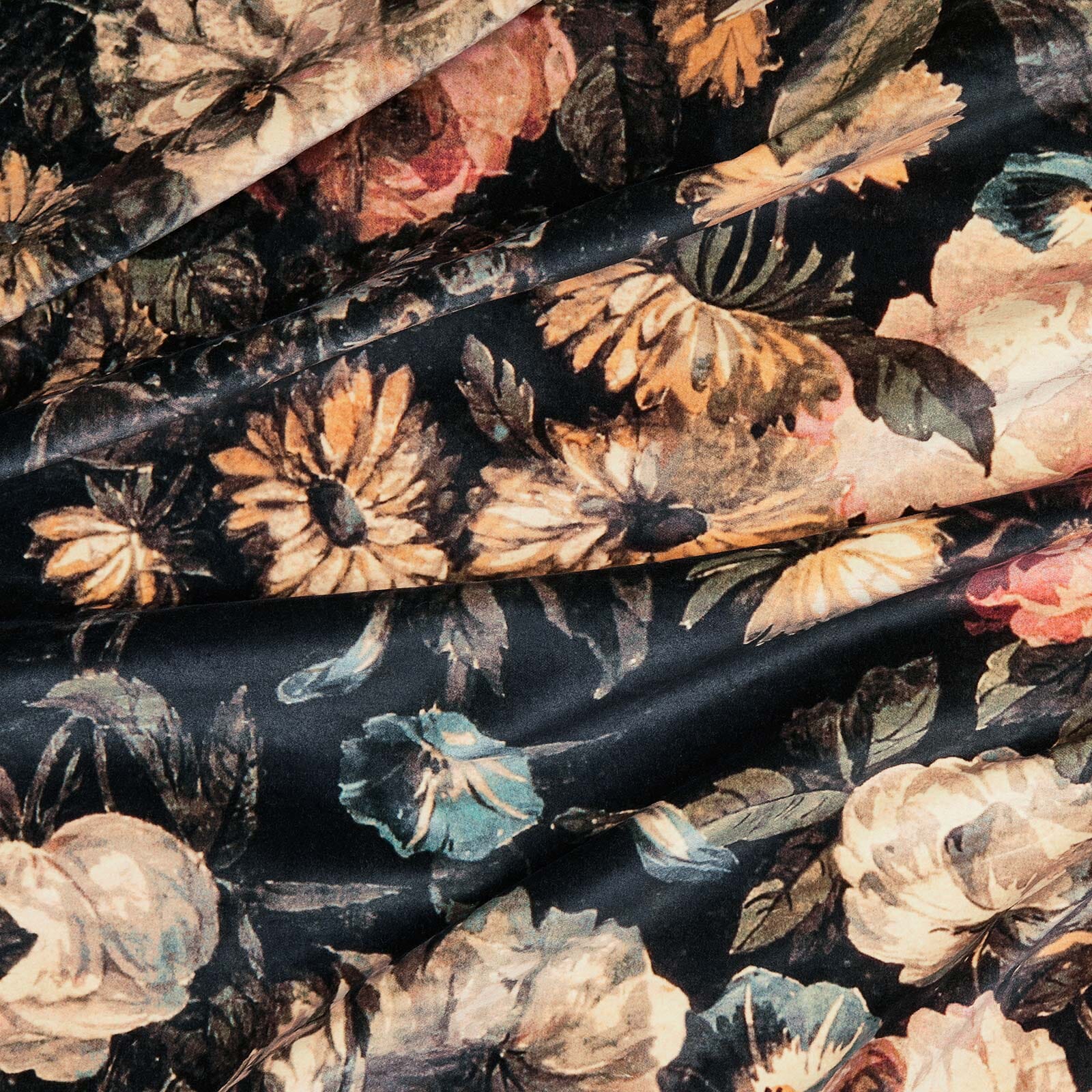 MIDNIGHT GARDEN Velvet - Multi