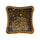 MOON GARDEN Velvet Medium Fringed Cushion - Midnight