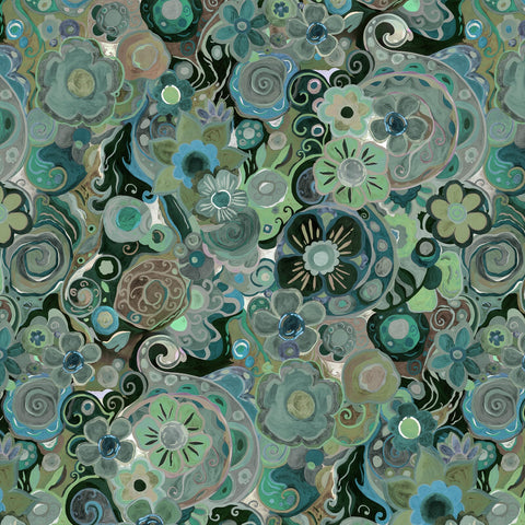 NANJIZAL Wallpaper - Emerald Sample
