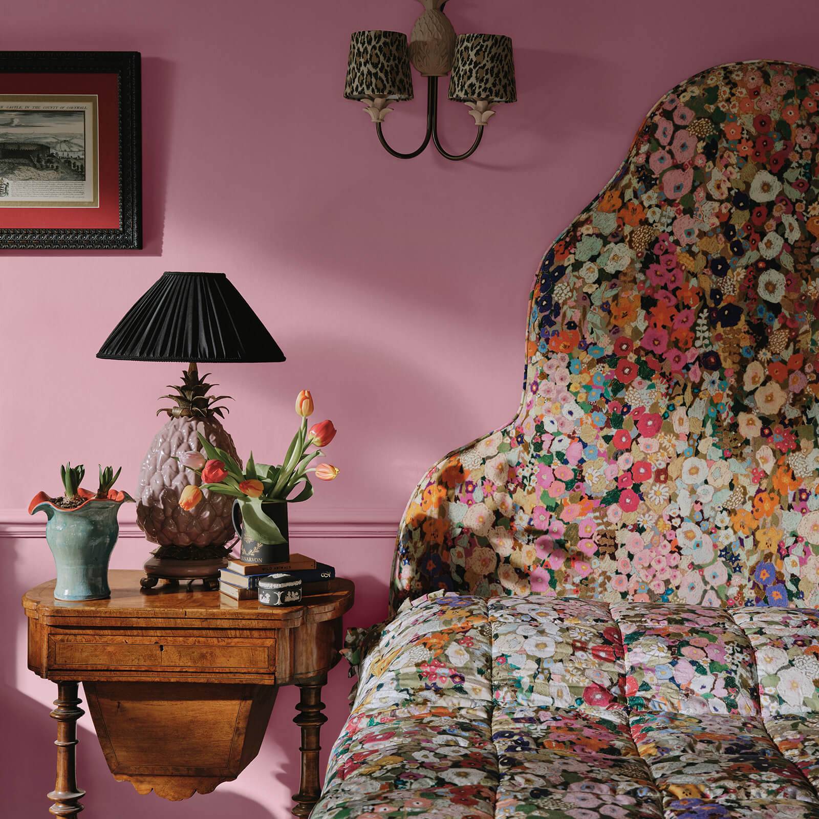 HOLLYHOCKS Wallpaper - Spring | House of Hackney – House of Hackney US