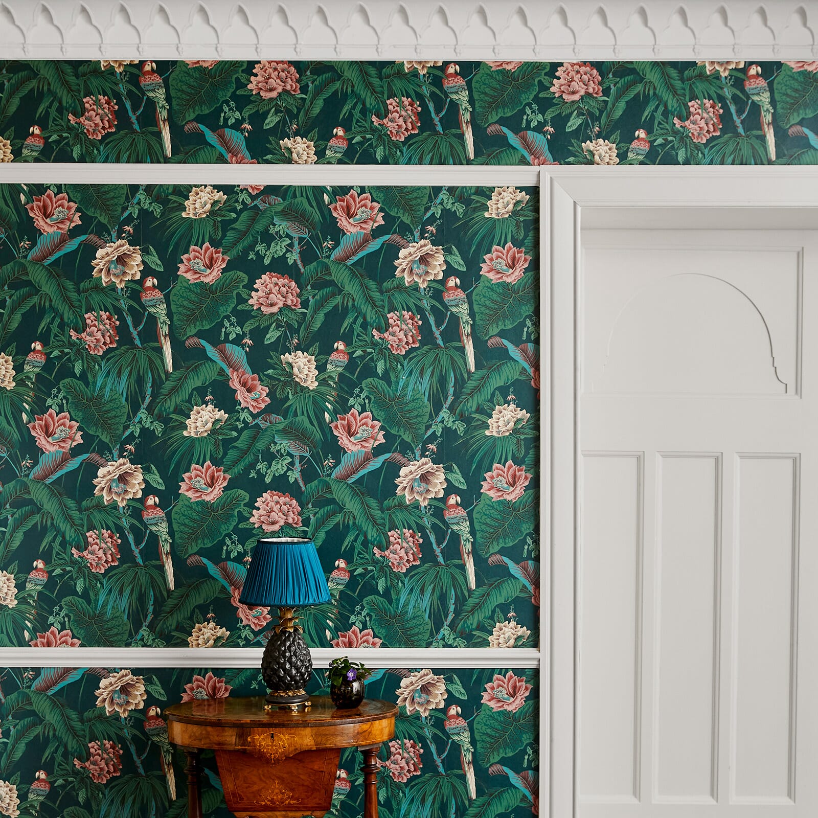 PARADISA Wallpaper - Spruce Green