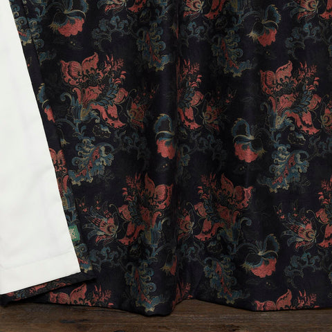 PERSEPHONE Jacquard Curtain - Noir secondary image