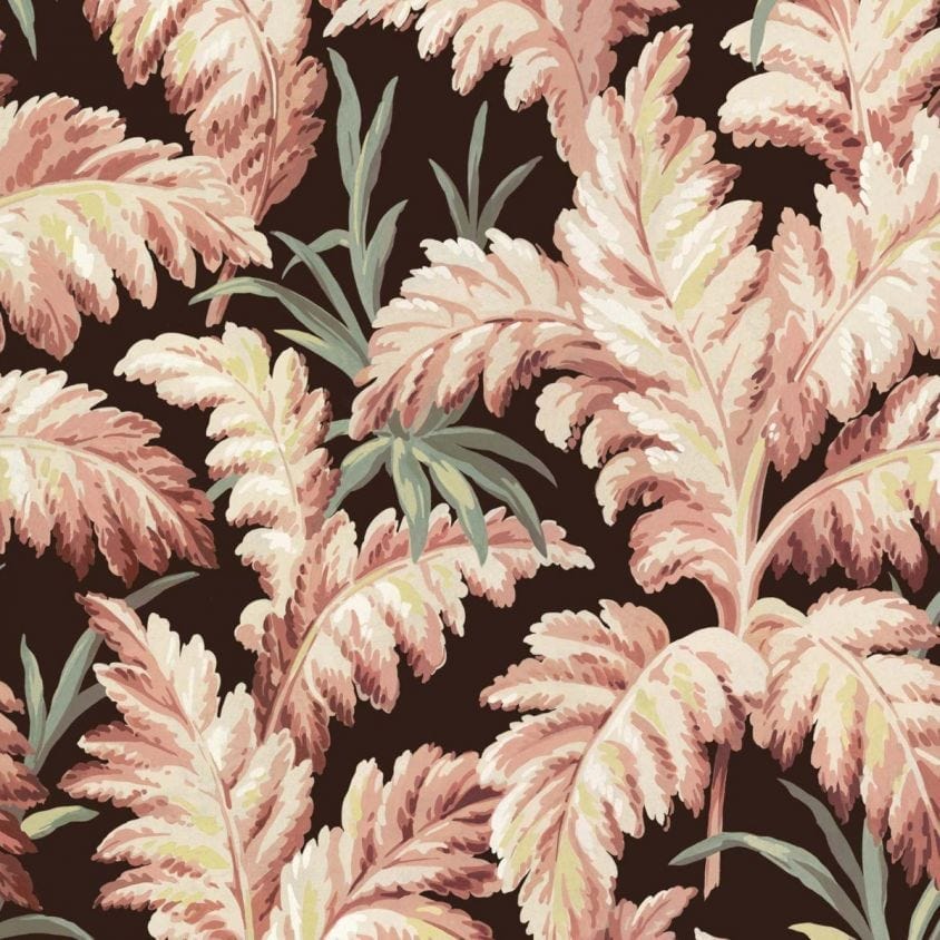 PLUMA Wallpaper - Carob