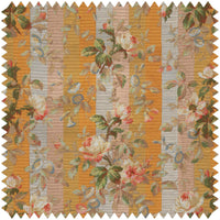 RAINBOW ROSE Cotton Linen - Dusk Stripe Sample