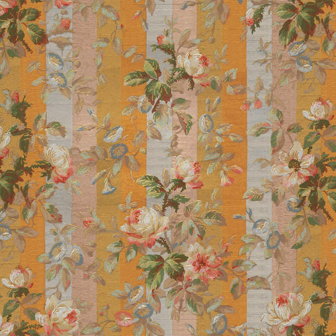 RAINBOW ROSE Wallpaper - Dusk Stripe Sample