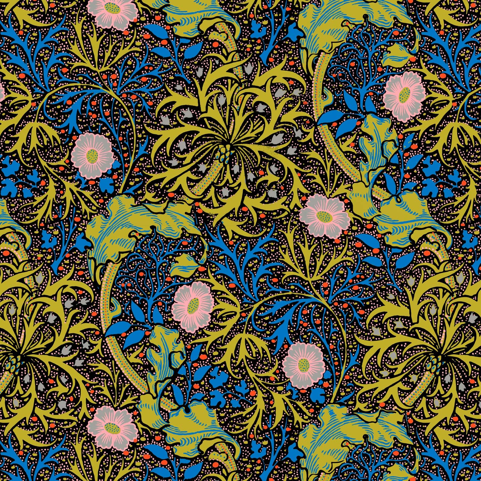 SEAWEED Wallpaper - Lime