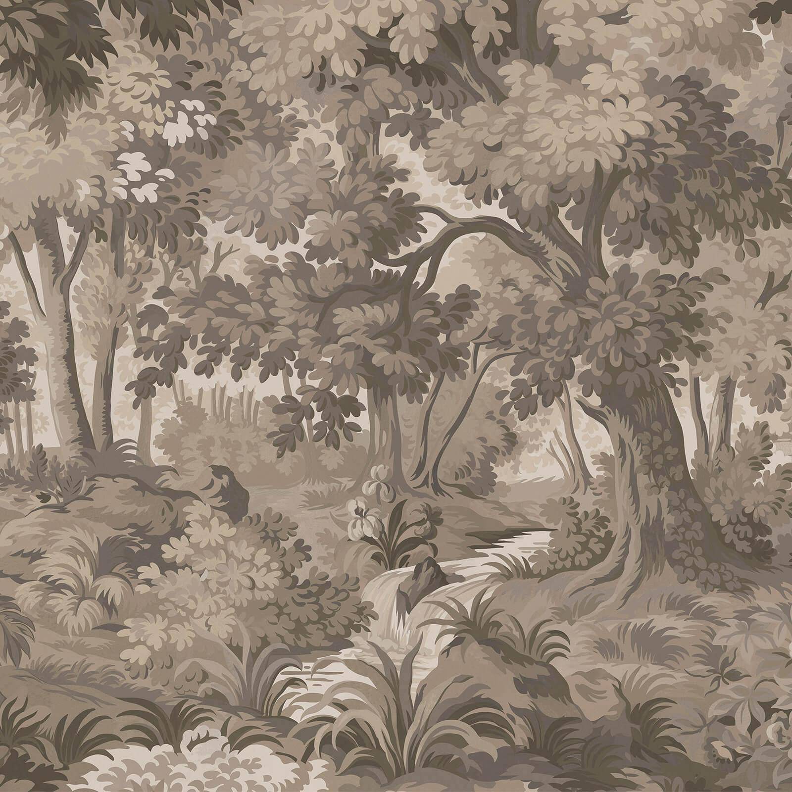 a wallpaper with trees and plants