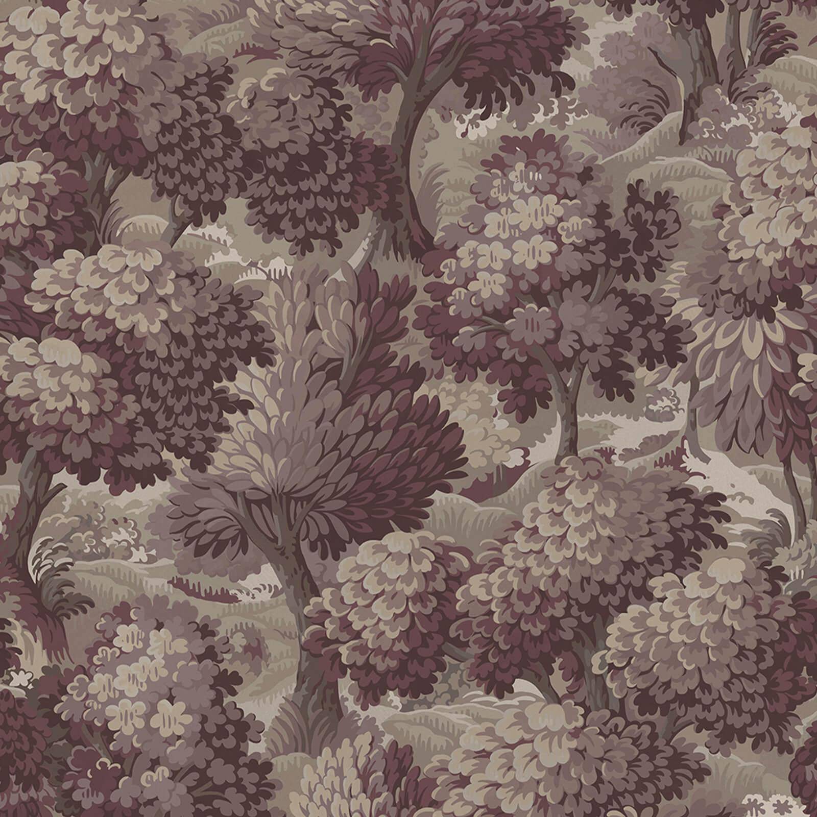 a wallpaper with trees and bushes