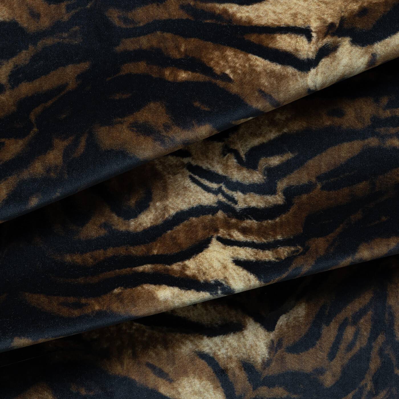 CASPIAN Velvet Curtain - Cocoa