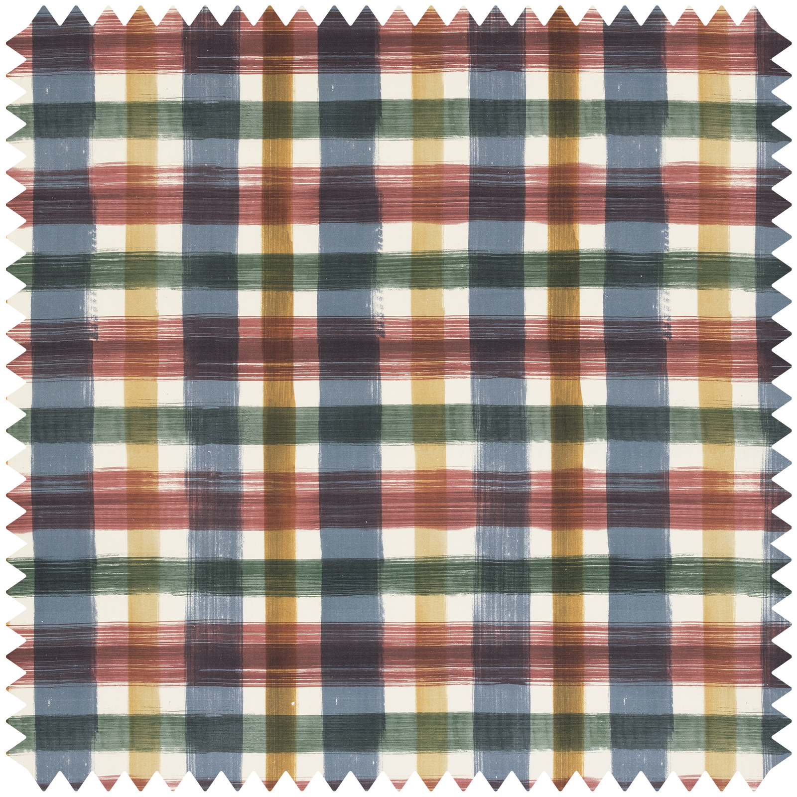 a colorful fabric with a black background