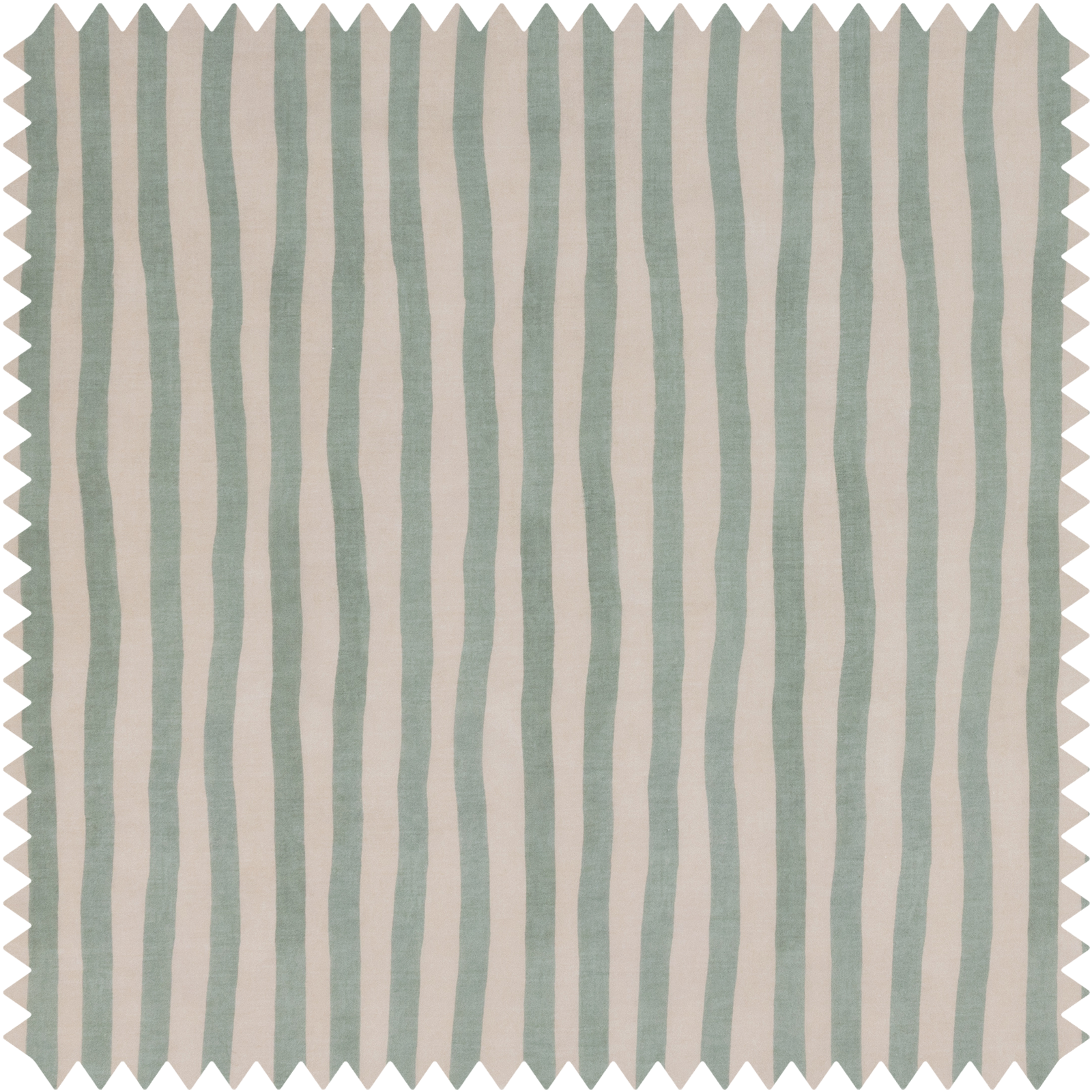 a fabric with a green and white pattern
