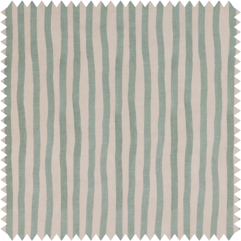 ARTIST'S STRIPE Sheer - Sap & Alabaster Sample