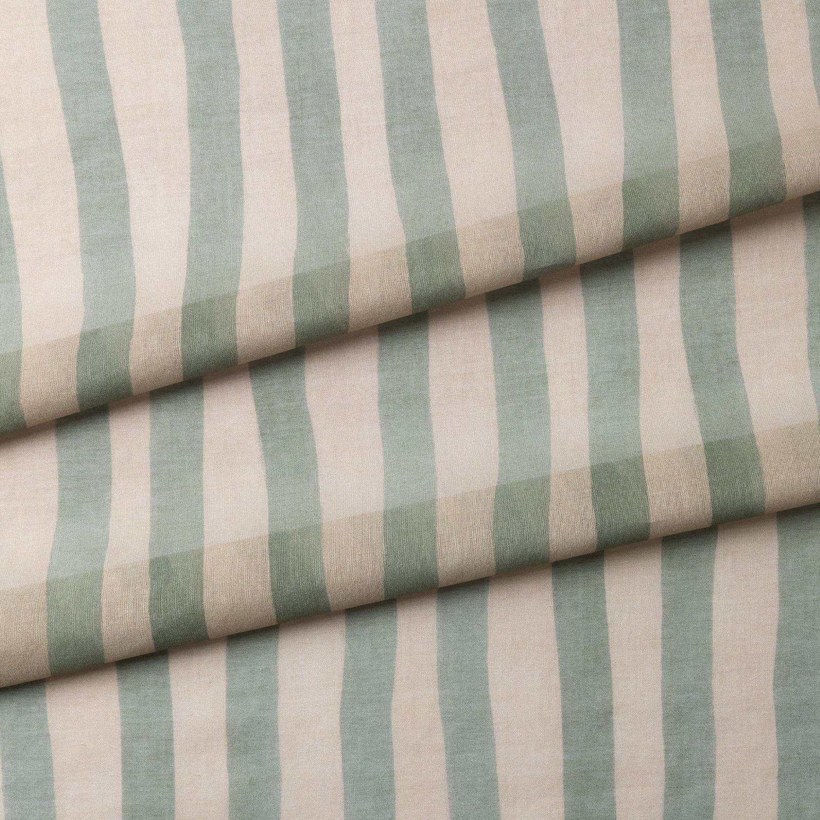 ARTIST'S STRIPE Sheer - Sap & Alabaster