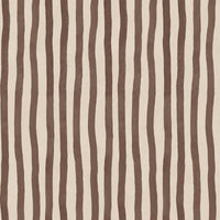 ARTIST'S STRIPE Wallpaper - Cocoa