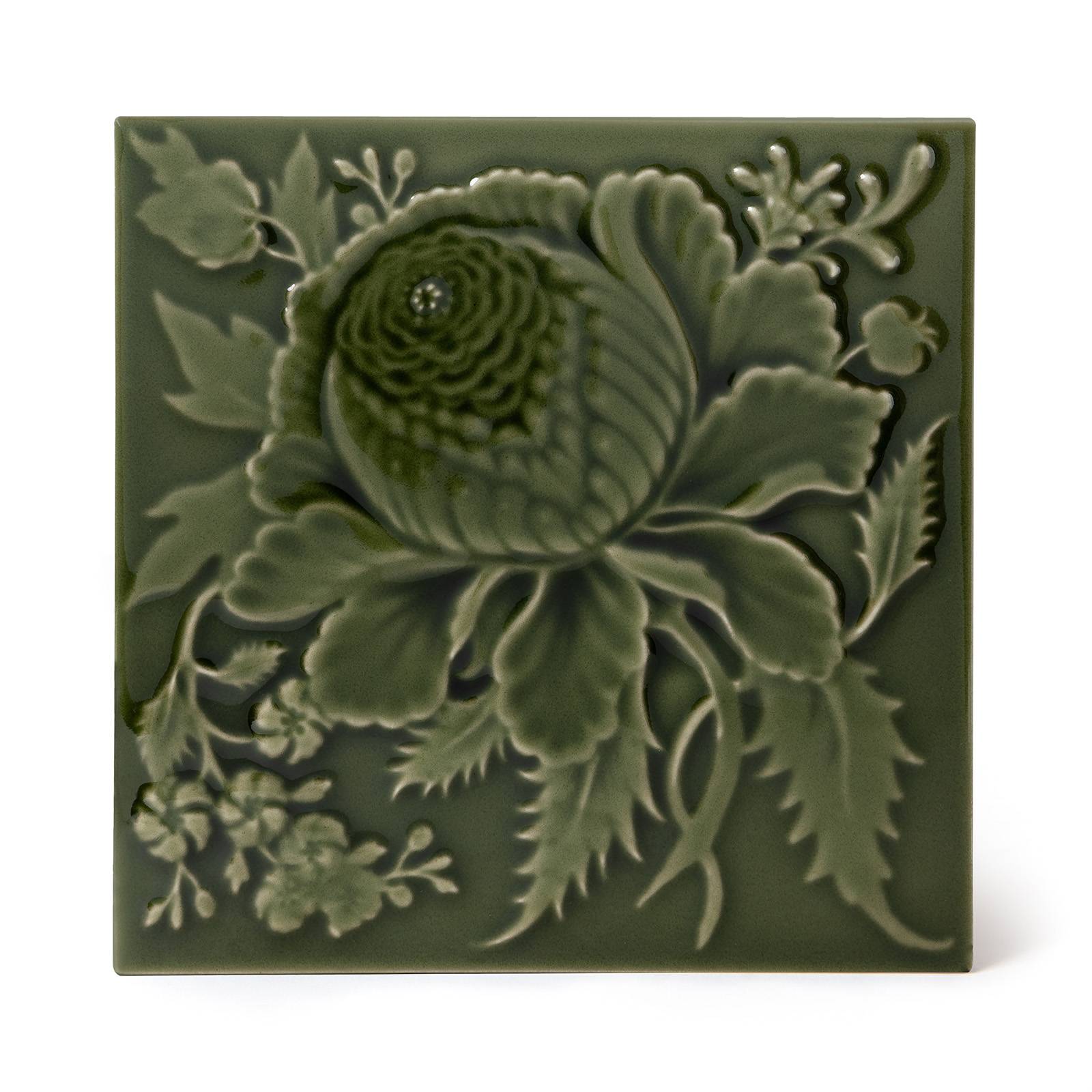 ARTEMIS ROSE Relief Tile - Laurustine