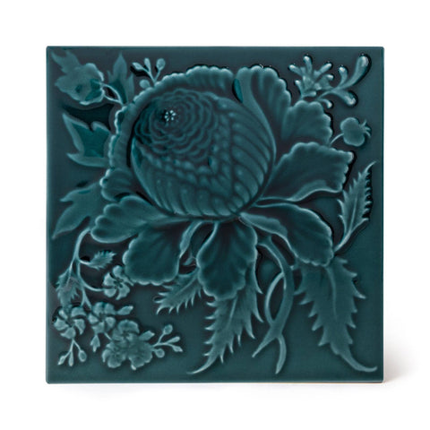 ARTEMIS ROSE Relief Sample Tile - Euphorbia