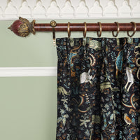 TREMATONIA Jacquard Curtain - Onyx