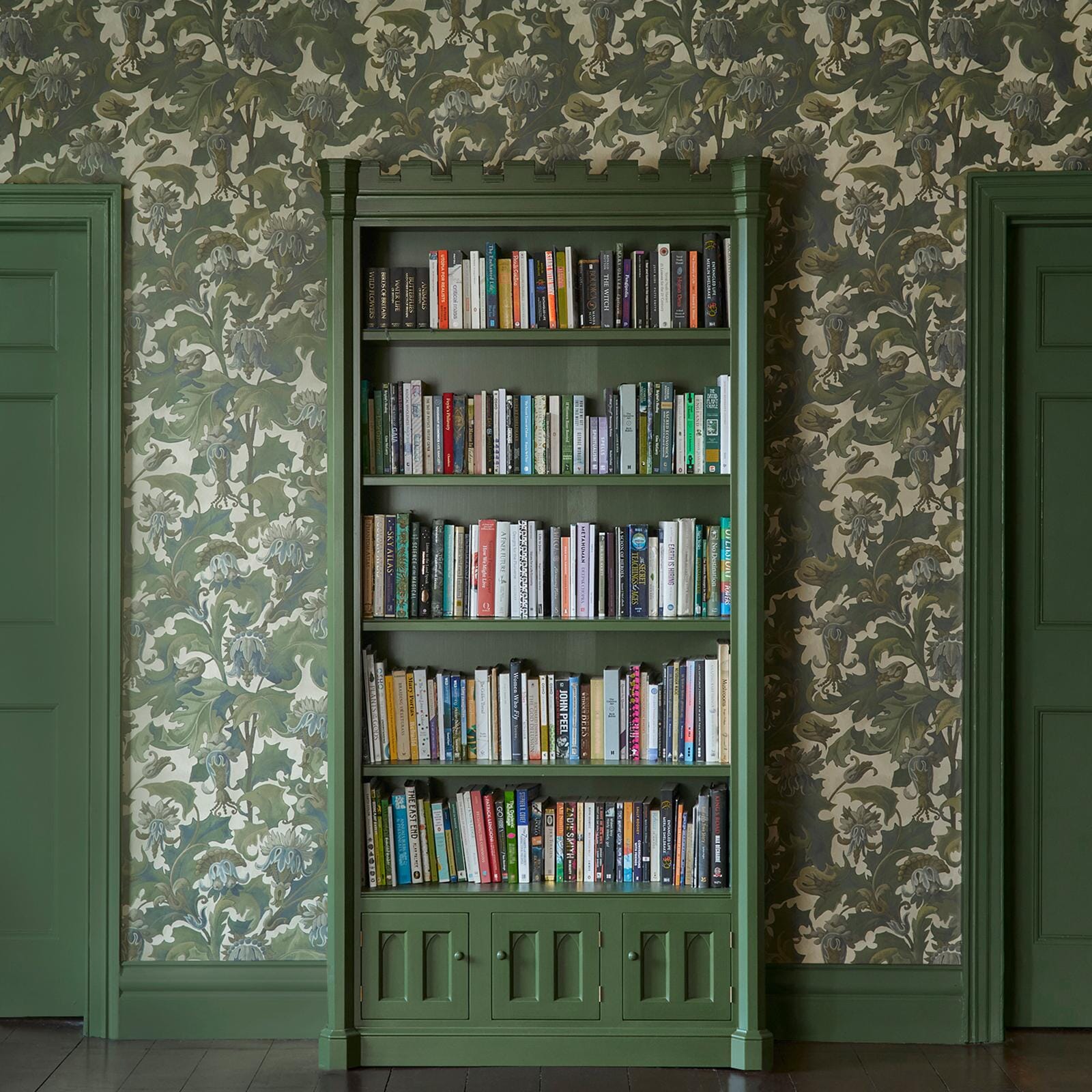 Hackberry Bookcase CASTLE Bookcase - Nephrite | House of Hackney – House of Hackney US